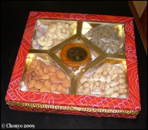 Fruits secs Diwali