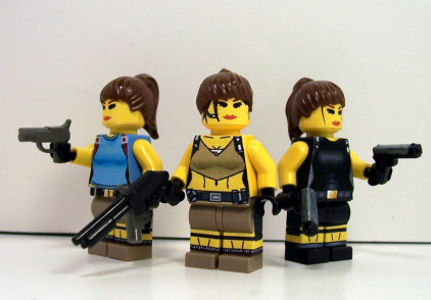 Lara Croft Lego