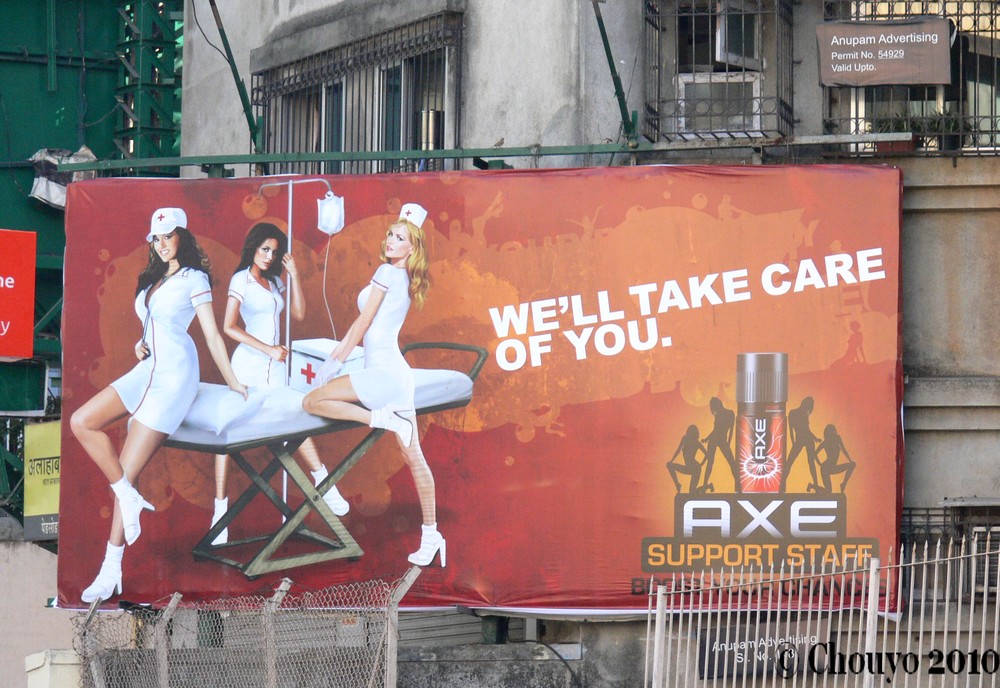Publicité Axe Mumbai