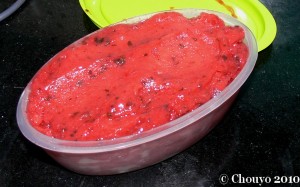 Glace fraises 2