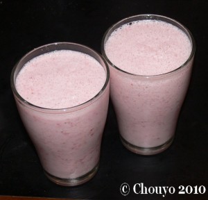 Milk-shake fraises