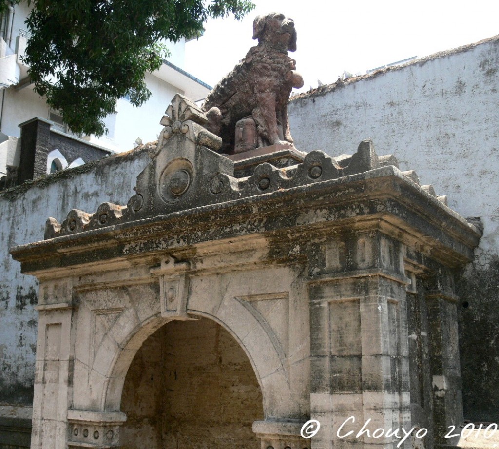 Mumbai Esplanade House Dog grave