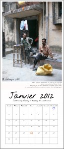 Calendrier Bombay Janvier