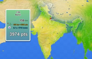 Indian Game Cities Map