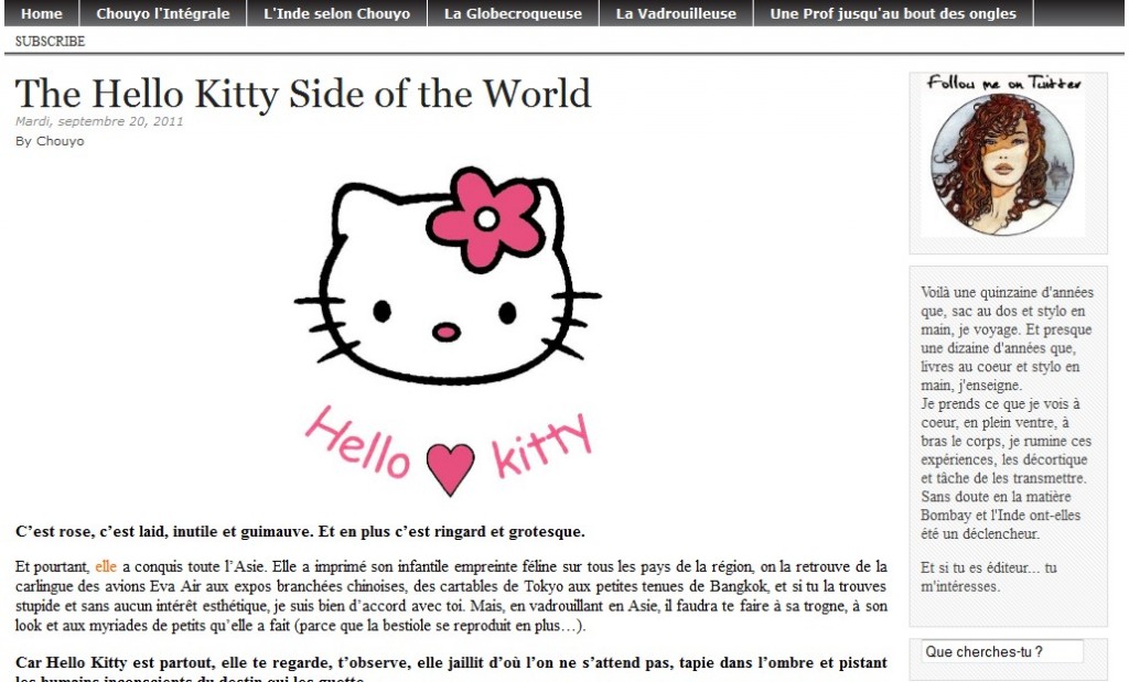 The Hello Kitty Side of the World